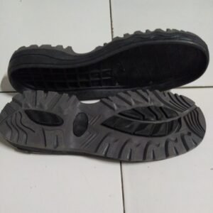 Sol sepatu Cheetah sol sepatu boot MX safety Odrey Hitam Abu - Hitam abu, 39