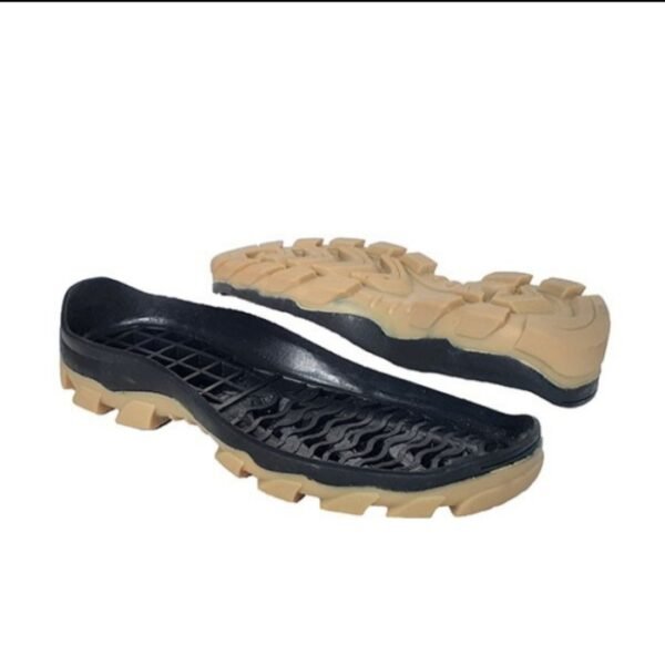 sol sepatu safety outsole sepatu safety boot bahan karet - hitam pentil, 38 - Gambar 3