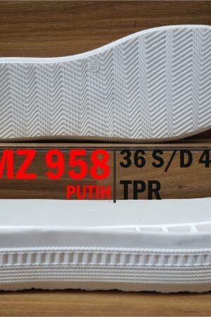 Alas Bawah Sol Sepatu Outsole Casual Sneakers Kets Converse Osvaldo - Hitam, 39