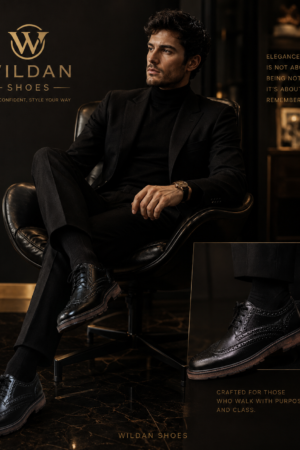 Wildan Wingtip Premium Leather Shoes – Elegan, Mewah, dan Berkelas