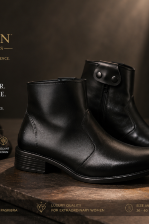 Wildan Lady Force Boots — Sepatu Wanita Elegan untuk tampil berwibawa