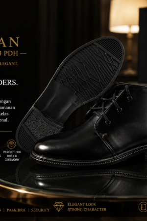 Wildan Commander 3 PDH – Sepatu PDH Pria Premium Tactical Elegant